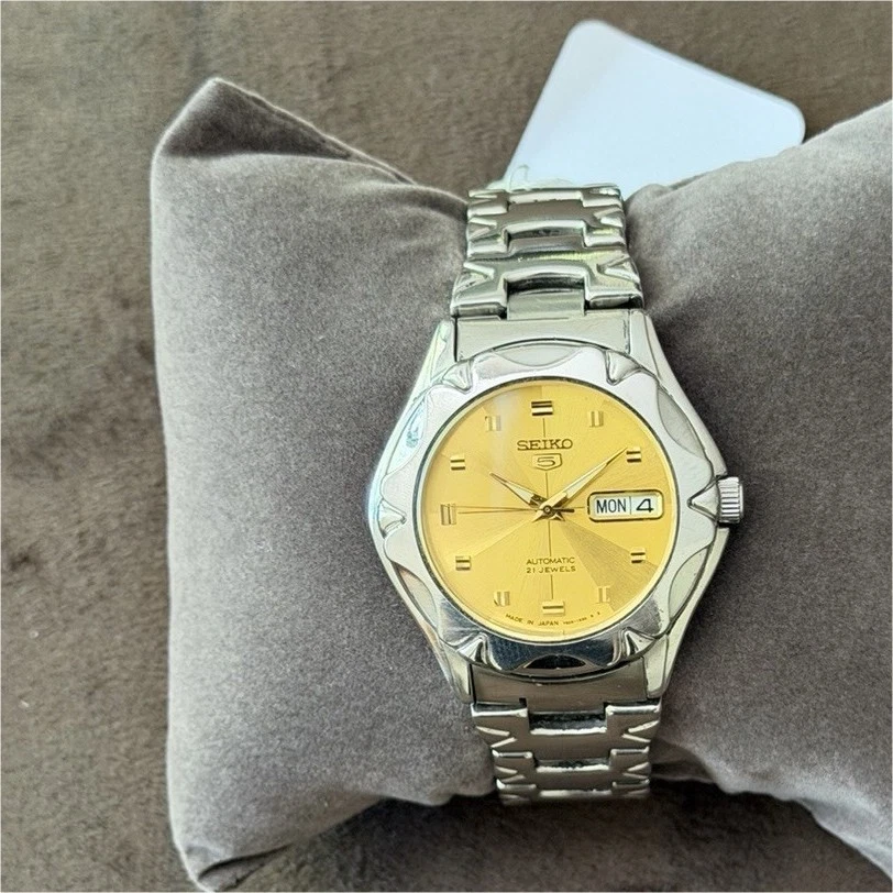 Seiko 5 21 Jewels Bracelet Wristwatches for sale | eBay
