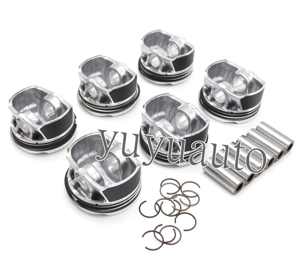 Juego de 6 anillos de pistón Mahle +0,50 Φ84 mm para BMW N55B30A F10 F20 F30 F80 530 X3 X5 Foto 2 de 4