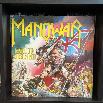 MANOWAR HAIL TO ENGLAND LP 1984 MUSIC FOR NATIONS MFN-19