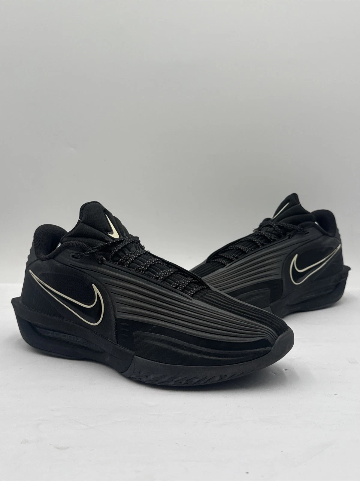 Nike Air Zoom GT Cut 3 Turbo LX Men’s Sz 8 Black Label Pack IB9632-001 No Insole