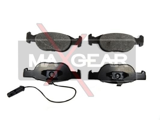 1 X Bremsbelagsatz BremsbeläGe Maxgear 19-0626 FüR Fiat-image