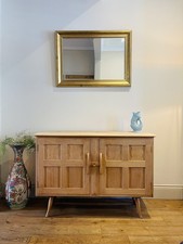 Rare Mid Century Ercol ' Model 120' Elm and Beech Sideboard