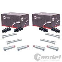 2X A.B.S. FÜHRUNGSHÜLSEN-SATZ Bremssattel Hinten Passend FüR CitroËN C4 Grand PE