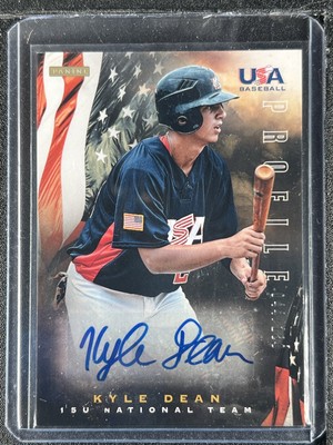 Dean, Kyle - 2012 Panini USA Baseball - Autograph - 44/100