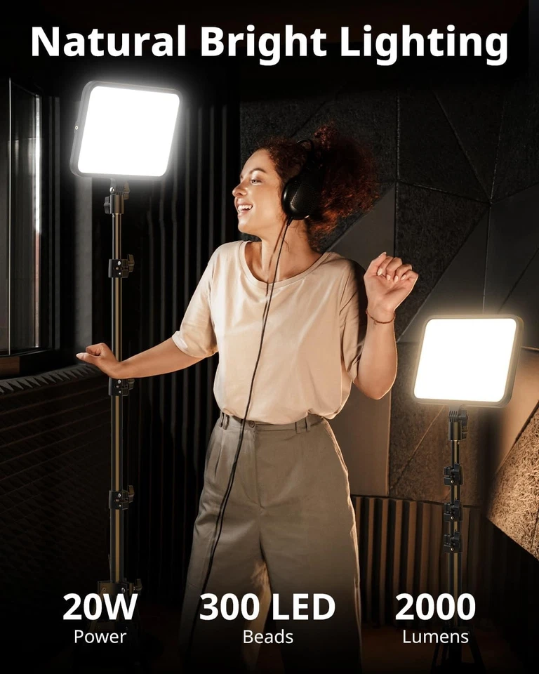 Versátil Kit de Luz de Anillo LED de 20W con Trípode de 65” y Control Remoto para Creación de Contenido Foto 4 de 4