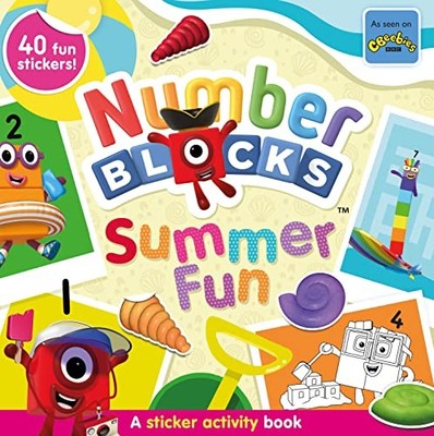 Sweet Cherry Publish - Numberblocks Summer Fun  A Sticker Activity Boo - E245z