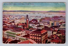 India-Bombay Aerial View From Clock Tower Vintage Postcard Standard Postal Post
