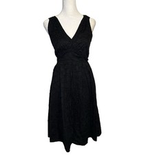 Marc by Marc Jacobs black a-line cotton sun dress size S