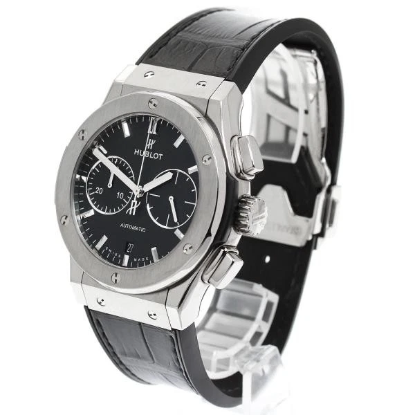 Hublot — Hublot Classic Fusion 521.NX.1171.LR 46mm Ti Black Dial Automatic Watch #C2352