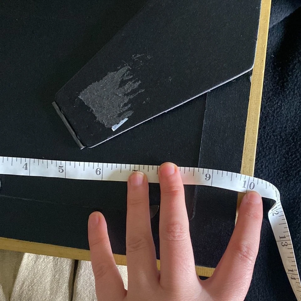 Marco floral vintage Burnes of Boston dorado púrpura rosa 7x5 Cottagecore Foto 4 de 4