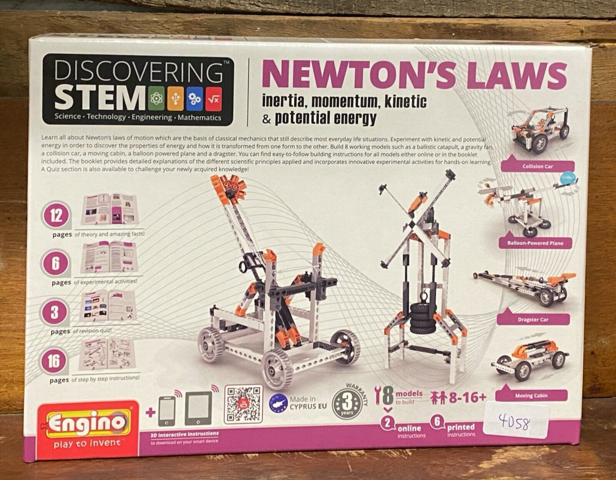 Engino Discovering Stem Newton's Laws Construction Kit