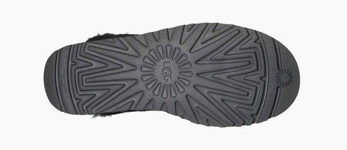 Ugg Bottes Bow D'agneau Cuir Mini De Nubuck Bottes Cuir En Seal Bottes Sel De 1016501 Bailey Gris gwBIqqxd