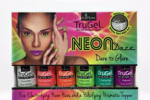 EZFlow TruGel - Gel Polish LED UV - NEON DAZE 2015- 0.5oz/14mL - Pick any Color - Picture 15 of 16
