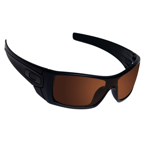 Hawkry SaltWater Proof Bronze Brown Replacement Lenses for-Oakley Batwolf - Picture 2 of 3