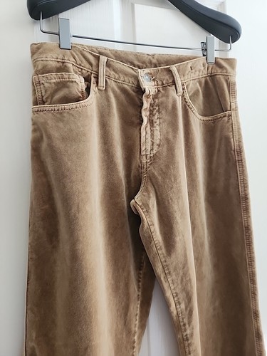Massimo Alba Alosa Cut Boyfriend 5 Pocket Velvet Pants Jeans size 8 See Measurem - Picture 5 of 15
