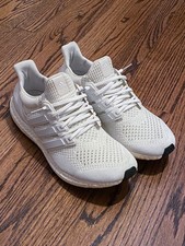 Size 9 5 Adidas Ultraboost 1 0 Triple White 2015 S77416 For Sale Online Ebay