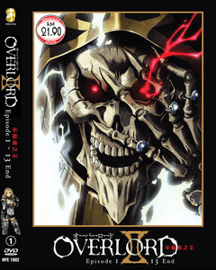 Overlord Season 2 Vol.1-13 End ANIME DVD English Subtitles