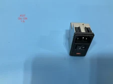 TE Corcom psosxds3b 115v /250V Power Entry MoD. Switch w/ EMI Filter PS0SXDS3B