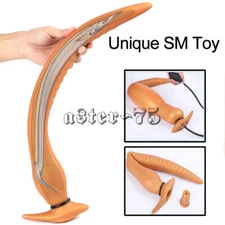 Long Inflatable Dildo Male Prostate Massager Huge Butt Plug Vagina Anus Dilator