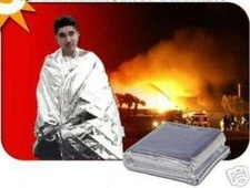 Emergency Mylar Blanket Solar Survival CASE OF 144