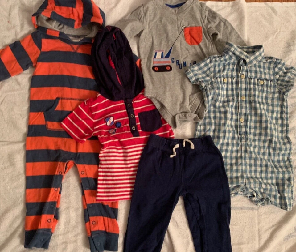 lote de ropa infantil 18 meses 5 piezas Petit Lem Gymboree Carter's Gap U1 Foto 2 de 4