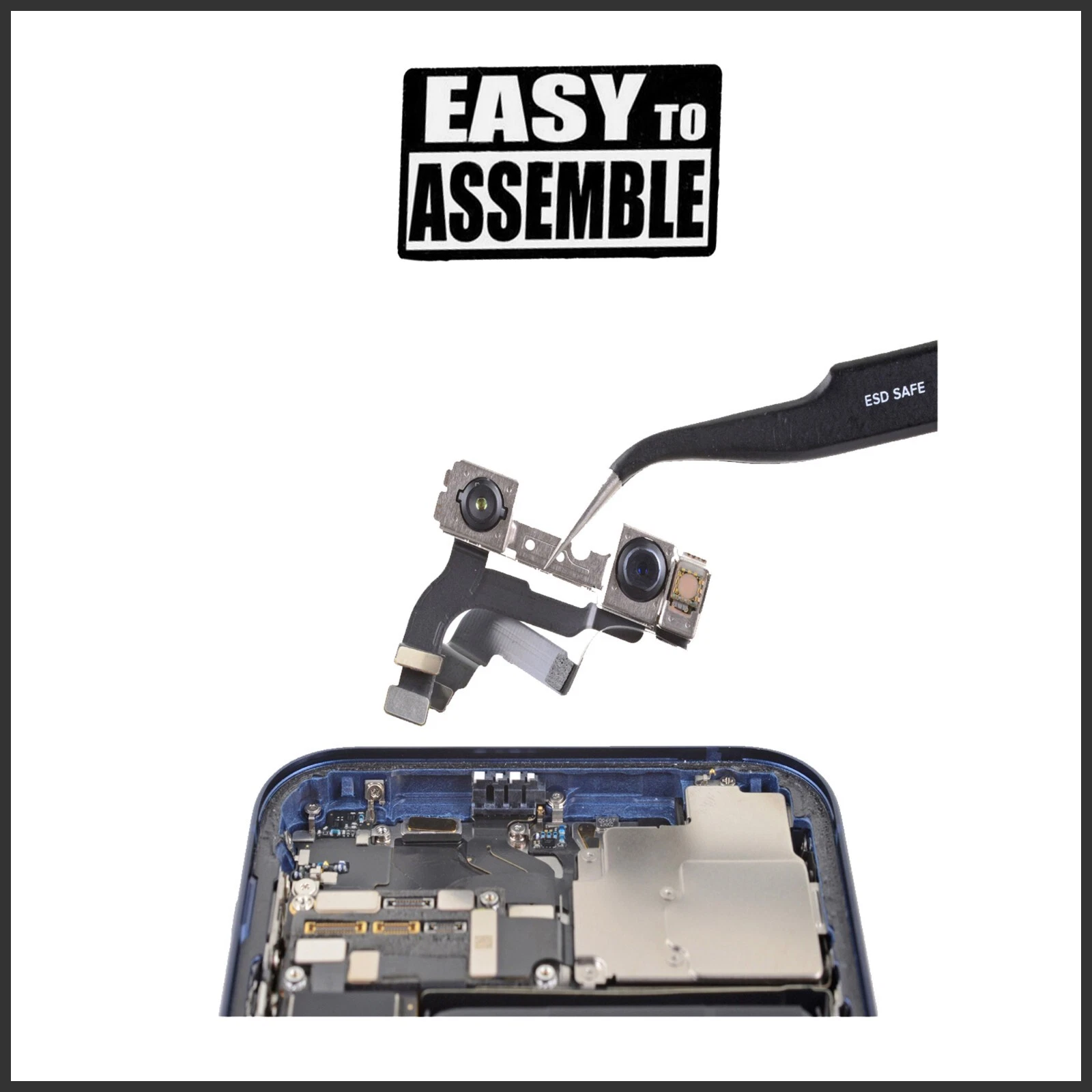 For Apple Gen iPhone 12 Pro Front Camera Replacement With Proximity Sensor - Picture 3 of 3