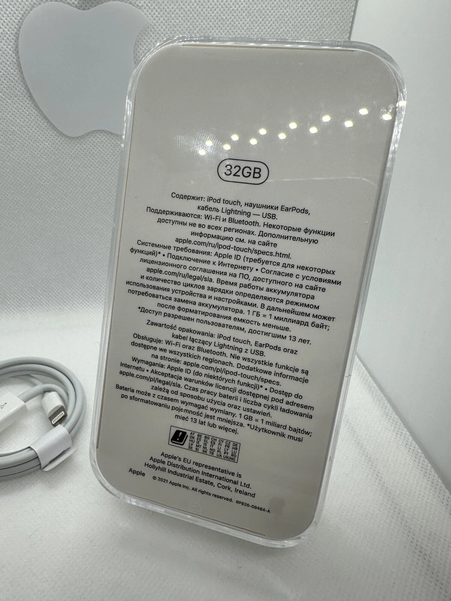 Apple iPod Touch 7. Generation 7G 32GB Silber Silver Collectors offene Box NEU