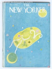 New Yorker magazine March 27 1948 Charles Addams Family Morticia Nabokov VF