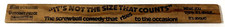 1974 promotional ruler~ Vincent Price, Elke Sommer IT'S NOT THE SIZE THAT COUNTS