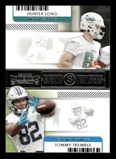 2021 Panini Contenders #RN-HLO Hunter Long / Tommy Tremble Rookie Round Numbers