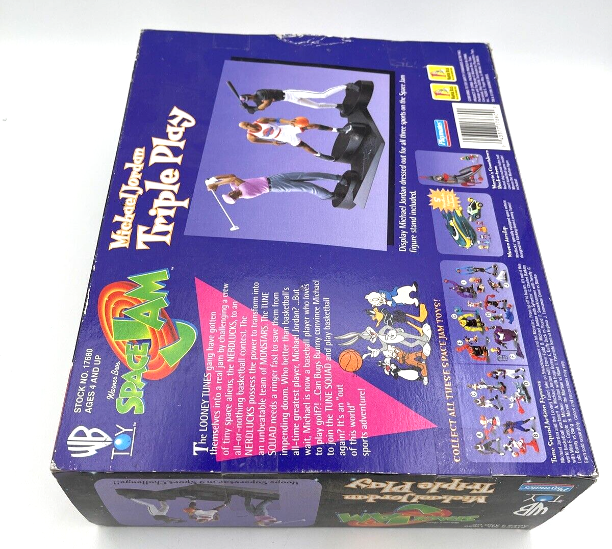 Michael Jordan Triple Play Action Figures Warner Bros Space Jam