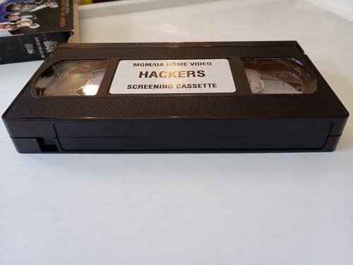 Hackers Screener Vhs Zerocool Acidburn Lord Nikon Phantom Freak Joey Jolie - Picture 10 of 16