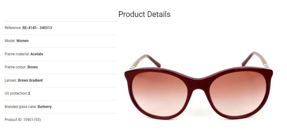 Burberry sale sunglasses 4145