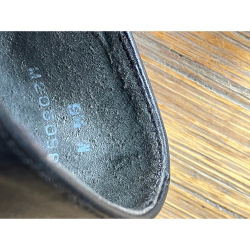 Munro American Sydney Black Leather Lace Up Oxford Flat Womens Size 9.5 - Picture 6 of 8