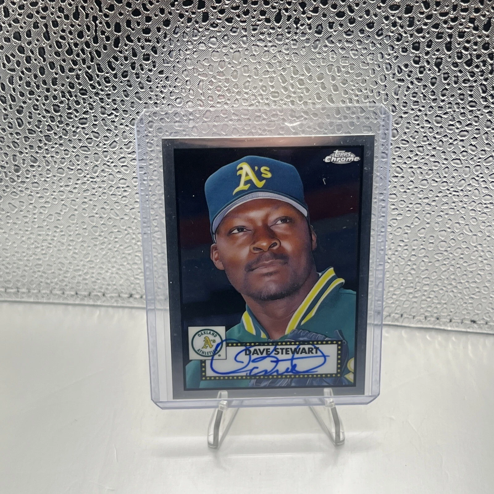 Dave Stewart trading card