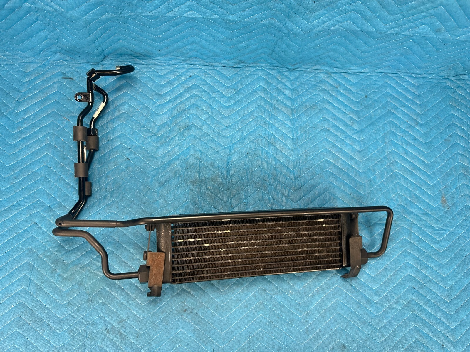 Bentley Cont Flying Spur Transmission Oil Cooler Radiator w/Pipes 2006-2012 OEM