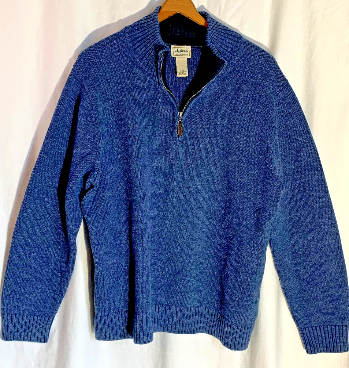 Ll bean online men's quarter zip