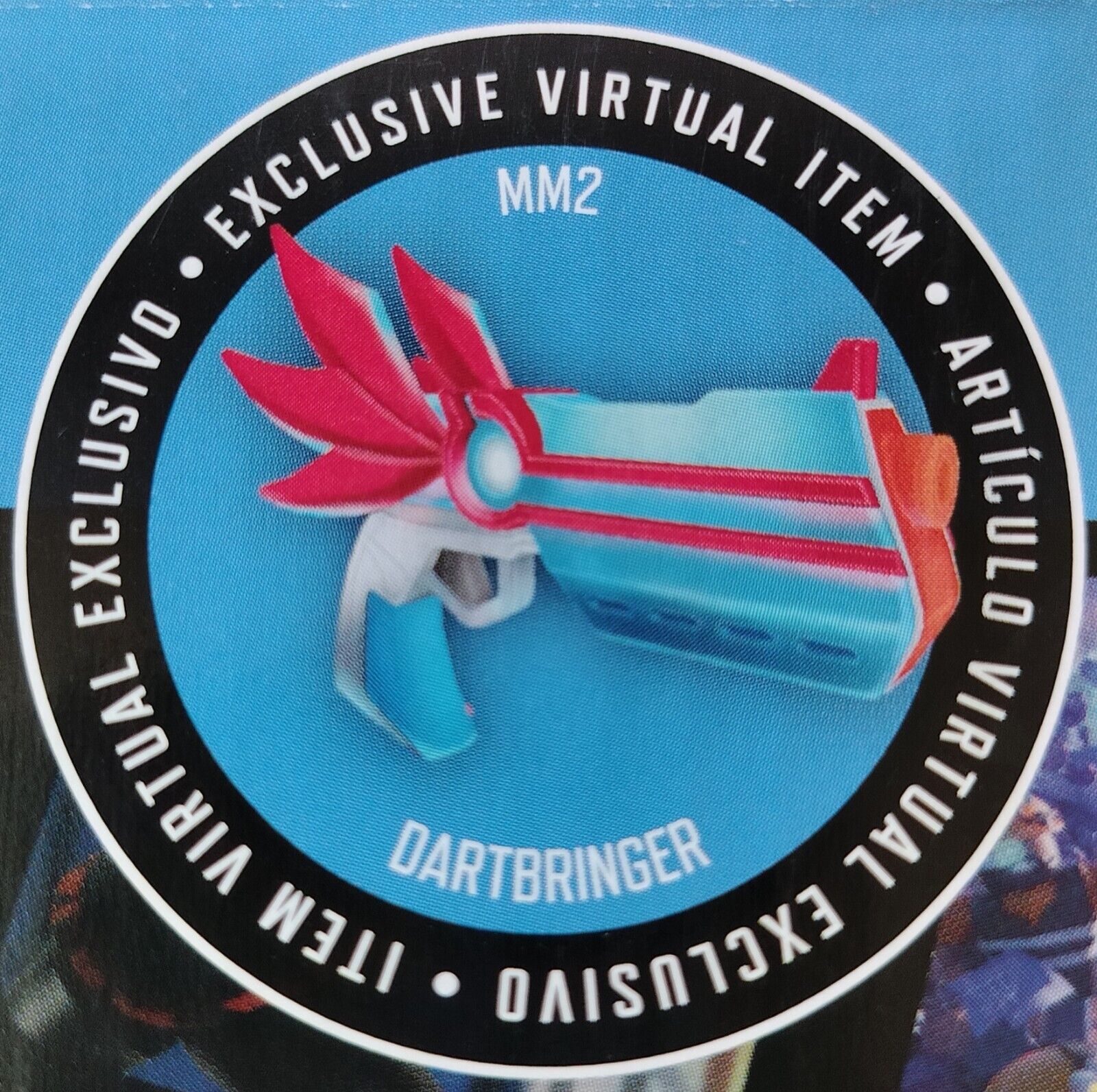 Nerf Roblox MM2 Dartbringer Blaster w/3 Elite Nerf Darts & MM2 Dartbringer  Code 195166172064