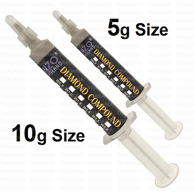 ENZO ENGLAND W 1.5 - 6000 # µ MICRON KNIFE RAZOR SHARPENING HONING DIAMOND COMPOUND PASTE