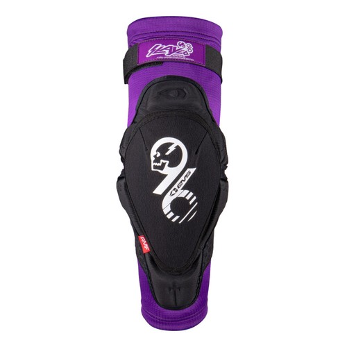 EVS Fits SlaYco96 Youth Knee Guards Purple/Black - SLAY96K-Y