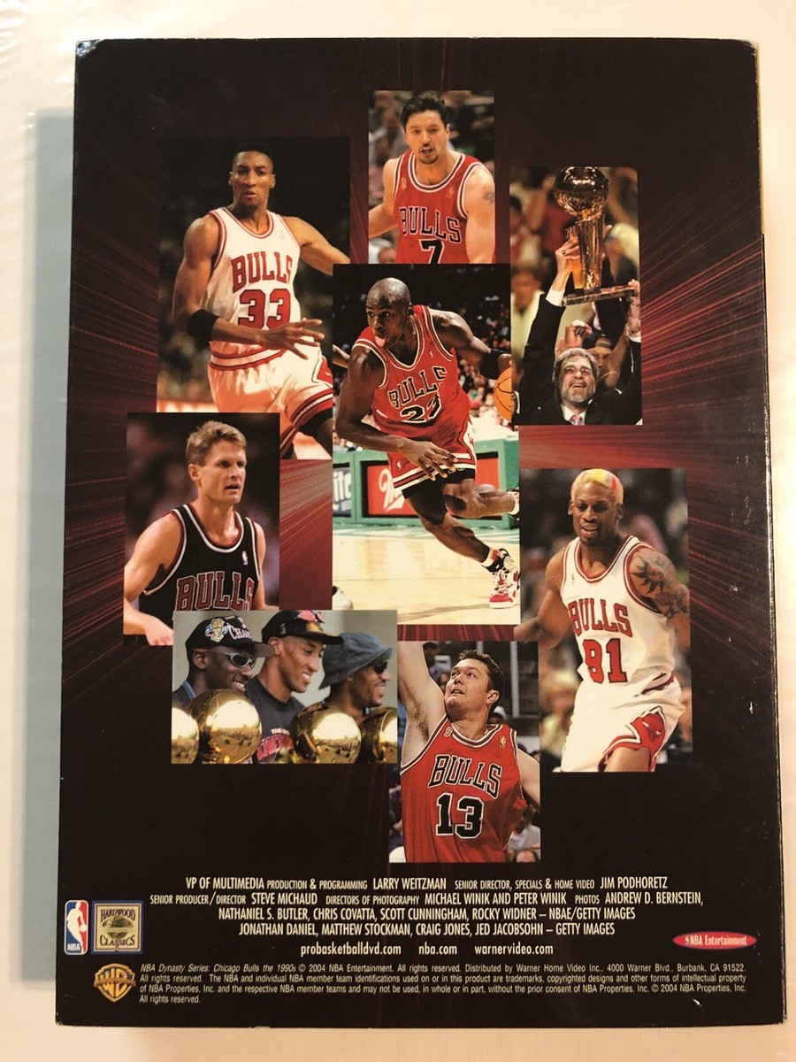 Chicago Bulls: The 1990s NBA Dynasty Series DVD Set Michael Jordan