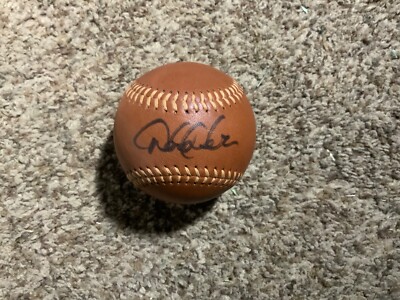 COACH ×MLB New York Yankees　野球ボール　インテリア. Derek Jeter Signed COACH LEATHER Baseball JSA COA Yankees Captain