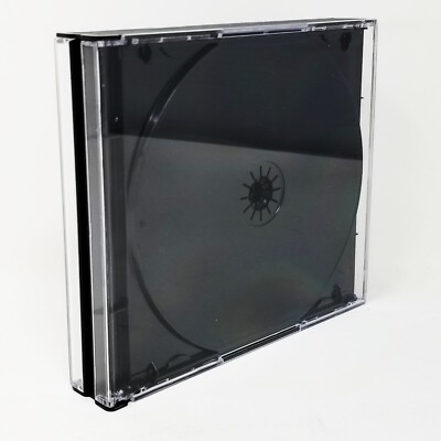 ダブ音楽 CD 4枚セット Quad Box CD Jewel Cases (2) Holds 2-4 2CD Double Disc Chubby