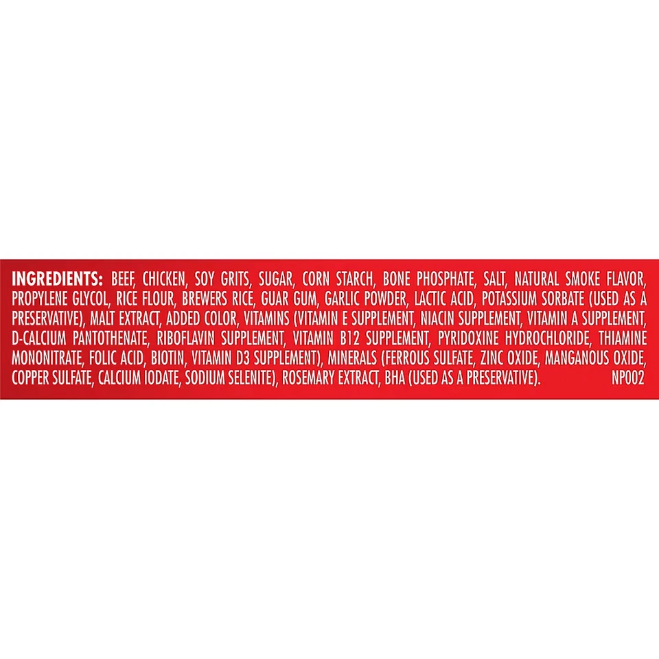 Leche-Bone Suave Masticable Carne Filete Mignon Receta Perro Snacks Golosinas 37 OZ SIN ENVÍO CA Foto 4 de 4