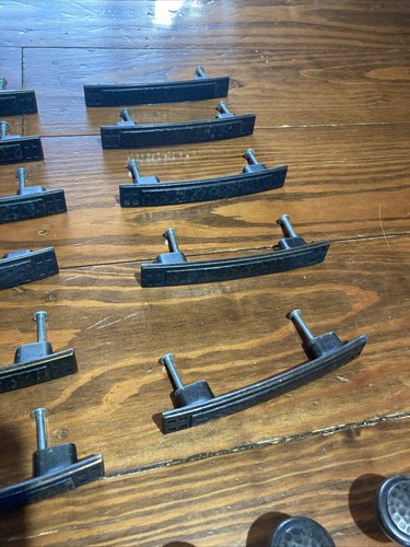Construction Salvage Lot Mission Hammered Cabinet Hardware 13 Door 22 Drawer - 第 7/15 張圖片