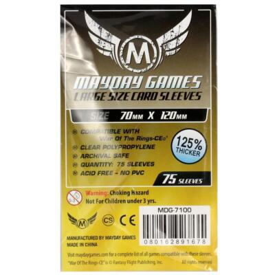 Mayday Premium Large Card Game Sleeves Hüllen 70x120mm (75 Stück) - 7100