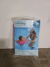 Kids Swim Ring 25in Ages 3+ Pink New In Package Swimming Pool Toy