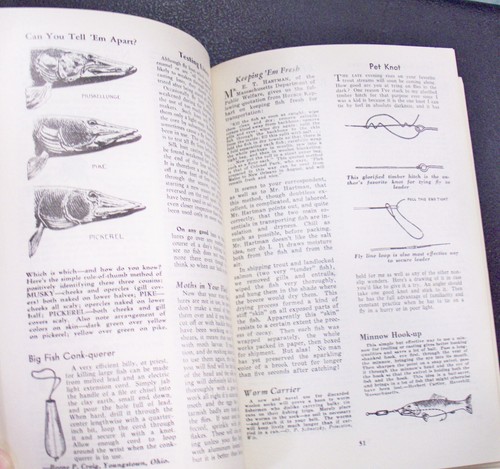 VERY COOL 1944 Hunting and Fishing Handbook - Great For the Avid Sportsman - Picture 6 of 6