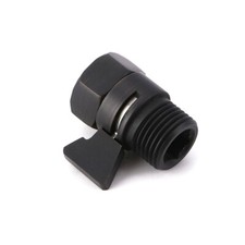 Stylish and Sturdy Black Home Brass Shut OFF Valve for Maximum Water Saving