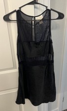 victorias secret gold label 100 silk dress Size Medium